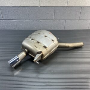 2010-2013 BMW 535i GT F07 Rear Left Exhaust Muffler W/Tip Pipe 89k Miles OEM