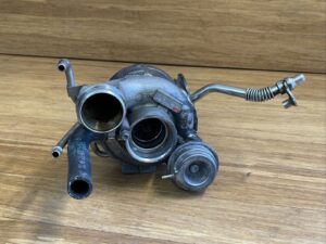 2010-2014 BMW X6M E71 Right ZYL 1-4 Turbo Turbocharger Assembly 90k Miles OEM