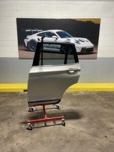 2011-2017 BMW X3 F25 LCI Rear Left Door Panel Silver Original OEM NOTE
