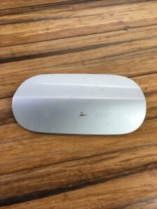2011-2018 Audi A8 A8L S8 D4 Gas Door Lid Assembly Silver OEM -SCRATCH!!!!-