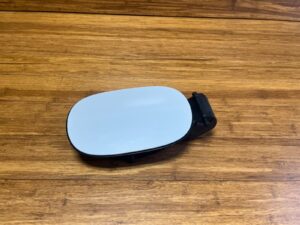 2011-2018 Porsche Cayenne 92A Fuel Door Gas Tank Filler Cover Lid White OEM