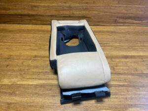 2011-2018 Porsche Cayenne 92A Seat Armrest Beige Rear Center Upper Side OEM