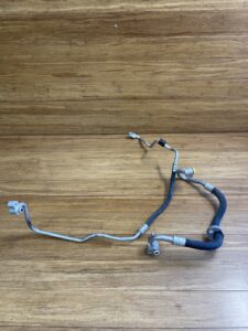 2012-2015 BMW X1 E84 A/C Pressure Hose Compressor Condenser Line Set of 2 OEM