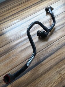 2012-2016 Mercedes E550 E63 4.6L V8 M278 Brake Booster Vacuum Hose Tube Pipe OEM