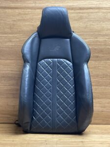 2012-2018 Audi S6 S7 Front Left Upper Seat Cushion Black OEM *NOTE*