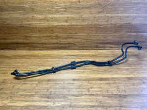 2013-2014 BMW X5 E70 Transmission Oil Cooler Hose Line Pipe Set of 2 OEM