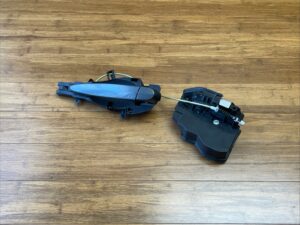 2013-2015 BMW X1 E84 Rear Left Side Exterior Door Handle Gray OEM Genuine
