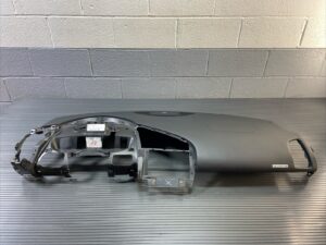 2014-2015 Audi R8 42 Spyder Dashboard Instrument Trim Panel Leather Black OEM