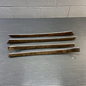 2014-2017 Mercedes S550 W222 Front And Rear Interior Trim Set Of 4 Wood OEM