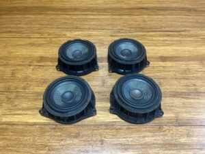 2014-2019 BMW X5 F15 Audio Speaker Harman Kardon Rear Left & Right Set of 4 OEM