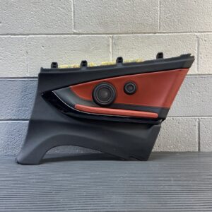 2014-2020 BMW M4 F83 Door Panel Sakhir Orange Leather Rear Right OEM *NOTE*
