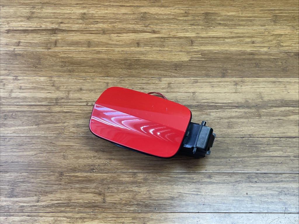 2015-2018 Audi S3 8V Sedan Fuel Gas Filler Pocket Door Cap Red LZ3M OEM *NOTE*