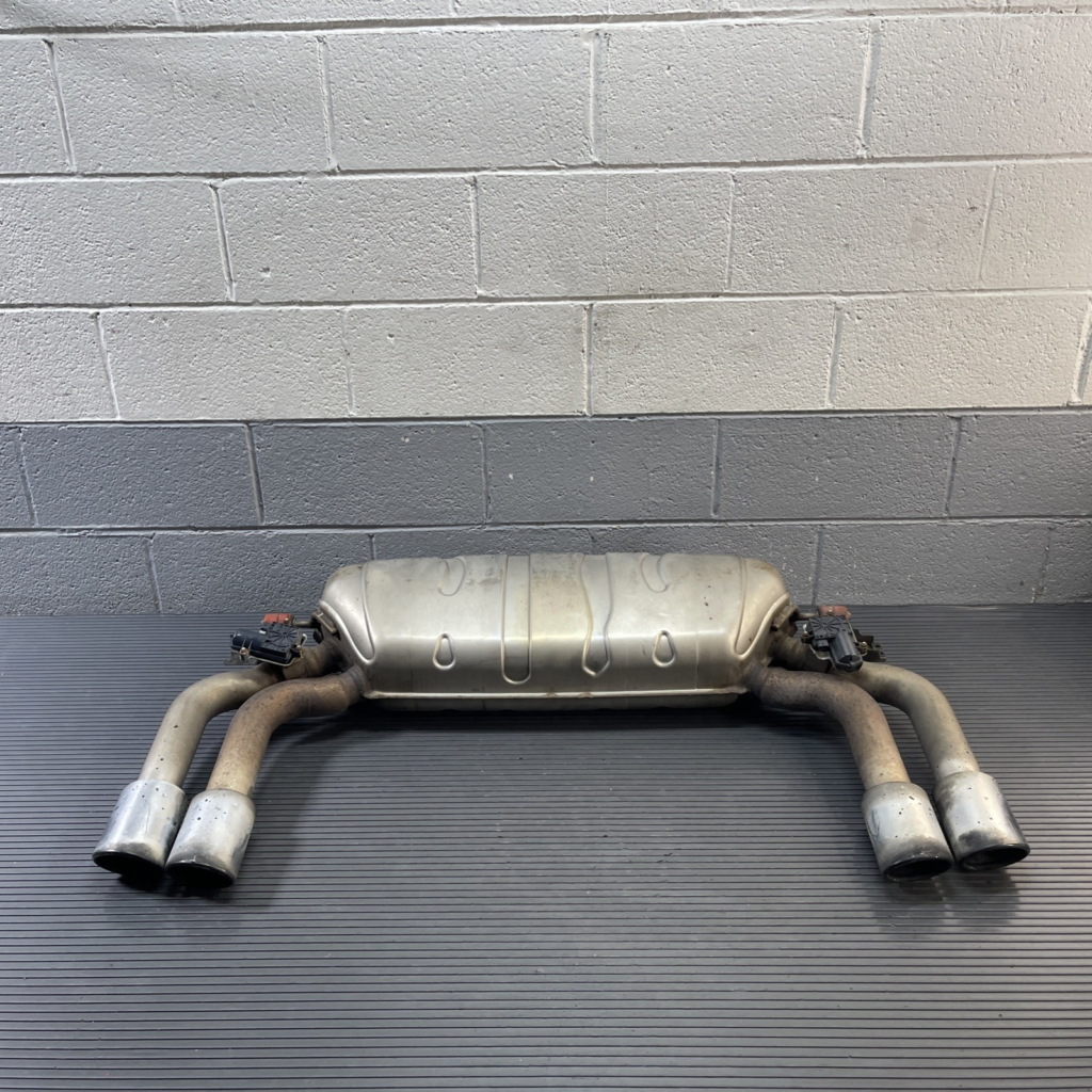 2015-2020 Audi S3 8V 2.0L Sedan Exhaust Muffler Silencer Tail Pipe W/ Tips OEM