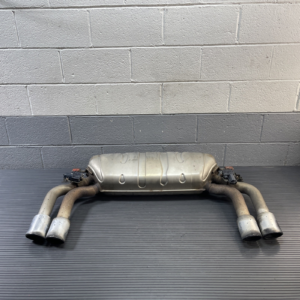 2015-2020 Audi S3 8V 2.0L Sedan Exhaust Muffler Silencer Tail Pipe W/ Tips OEM