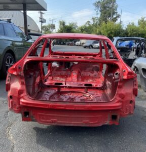 2015-2020 Audi S3 8V Sedan Trunk Frame Quarter Body Panel Rear Structure Cut OEM