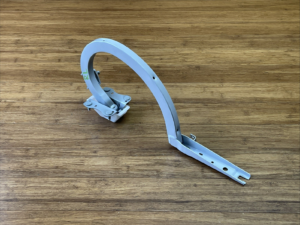 2016-2022 BMW 750i G12 Sedan Rear Left Trunk Deck Lid Hinge White A96 OEM
