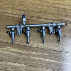 2017-2019 Audi A3 2.0L Fuel Inject Rail Line W/ Fuel Injectors 06L133317N OEM