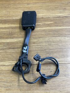 2017-2022 Audi R8 4S Front Right Seat Belt Buckle Black OEM Original *NOTE*