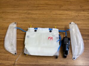 2017-2023 Audi R8 4S Front Right Seat Upper Lumbar Support With Pump OEM