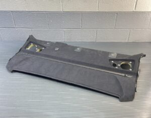 2017-2023 BMW M5 F90 Parcel Shelf Deck Panel Rear Window Black Alcantara OEM