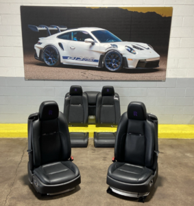 2017-2023 Rolls Royce Dawn RR6 Complete Front & Rear Seat Set Black OEM *NOTE*