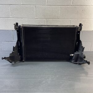 2017-2025 Audi Q7 4M 2.0L Radiator Condenser Cooler Fan Set Assembly OEM *NOTE*