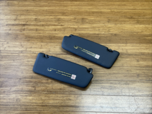 2018-2024 Audi A5 B9 Sun Visor Black W/ Mirror Left & Right Side Set Of 2 OEM