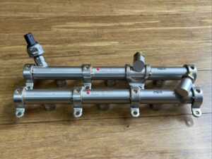 2018-2025 Audi S5 B9 3.0L Engine Left & Right Fuel Rail Ramp 45K Miles OEM