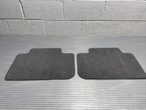 2018-2026 BMW X3 X4 G01 G02 Floor Mat Cover Rear Left & Right Set of 2 Black OEM