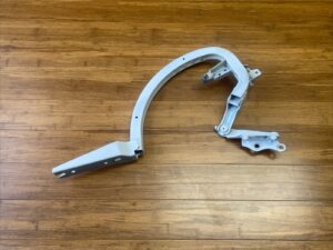 2019-2025 Audi A6 C8 Rear Right Trunk Lid Hinge Latch Assembly White OEM