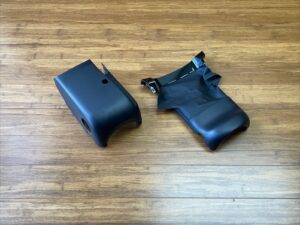 2019-2025 Audi Q3 F3 Steering Column Upper & Lower Trim Cover Black OEM