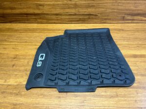2019-2026 Audi Q8 SQ8 4M All-Weather Rubber Floor Mat Front Left Driver Side OEM