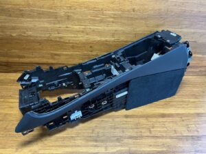 2019-2026 BMW X7 G07 Center Console Base Frame Body Bracket Black Leather OEM