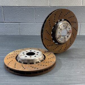 2021-2026 BMW M2 G87 Brake Disc Rotor Front Left & Right 5K Miles Set of 2 OEM