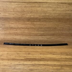 2024-2025 Volkswagen Atlas CA1 Tailgate Molding Trim Black / Chrome OEM *NOTE*