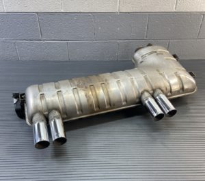 2001-2006 BMW M3 E46 Exhaust Muffler Rear Side 121K Miles 18107831783 OEM