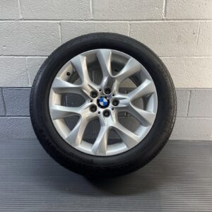 2007-2013 BMW X5 E70 Star Spoke Alloy Wheel Rim W/ Tire 9Jx19 ET48 OEM *NOTE*
