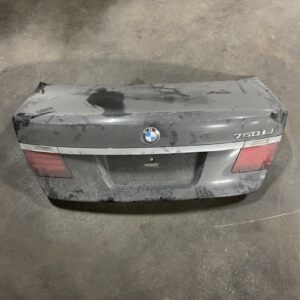 2009-2015 BMW 740i 750Li Rear Trunk Tailgate Assembly Black 41627172332