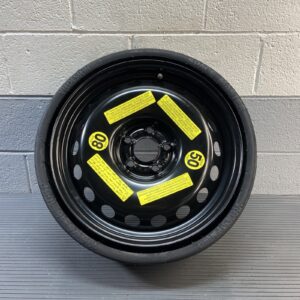2009-2017 Audi Q5 8R Spare Wheel Space Emergency Black Rim 6Jx18 ET36 OEM
