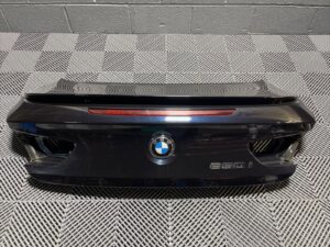 2012-2017 BMW 650i F13 Rear Trunk Lid Carbon Black Metallic 416 OEM *NOTE*