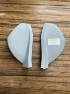 2012-2018 Mercedes CLS550 W218 Cover Dashboard Right & Left Trim Gray OEM