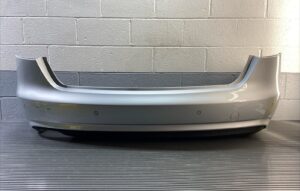 2013-2016 Audi A4 B8.5 Rear Bumper Cover Assembly Silver LX7W OEM *NOTE*