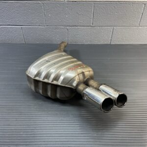 2013-2016 Audi S4 B8 3.0 Rear Right Exhaust Muffler Silencer 30k Miles OEM