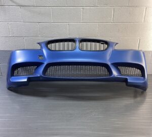 2013-2016 BMW M5 F10 Bumper Cover Assembly W/ PDC Front Blue W91 OEM *NOTE*