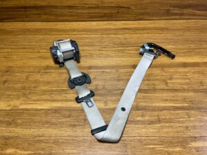 2014-2018 BMW F15 X5 Seatbelt Seat Belt Beige Retractor Front Left Side OEM