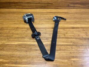 2014-2018 BMW X5 F15 Safety Seatbelt Retractor Front Left Side Black OEM