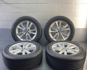 2014-2018 BMW X5 F15 Wheel Rim Alloy W/ Tire 8.5Jx18 ET46 Set OEM *NOTE*
