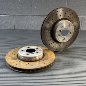 2014-2020 BMW i8 I12 340mm Brake Rotor Disc Front Left & Right Set of 2 OEM