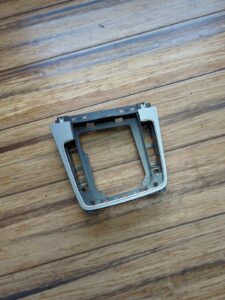 2015-2017 Volkswagen GTI Shifter Console Surround Base Trim Gray OEM