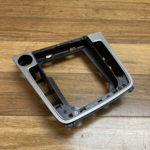 2015-2017 Volkswagen Golf GTI Shifter Base Trim Console Surround Gray OEM